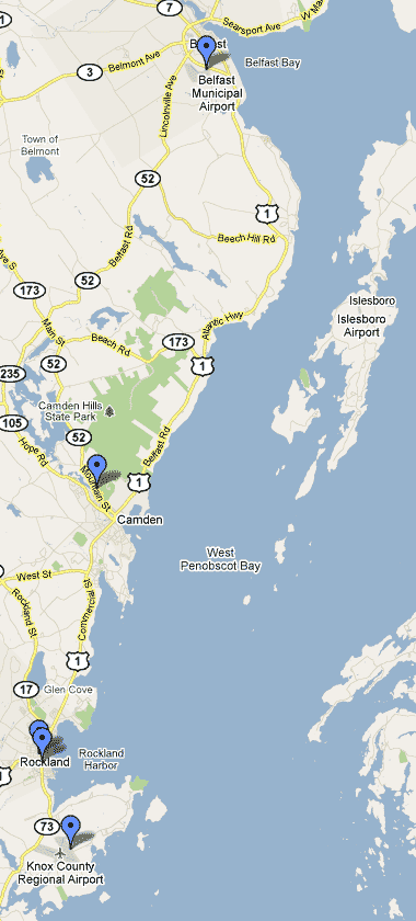 Sightseeing Tours Map Locations