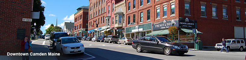 Downrown Camden Maine