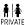 private bathrooms