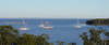 Windjammers anchored in our cove