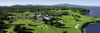 Aerial shot of the Samoset Resort in Rockport Maine